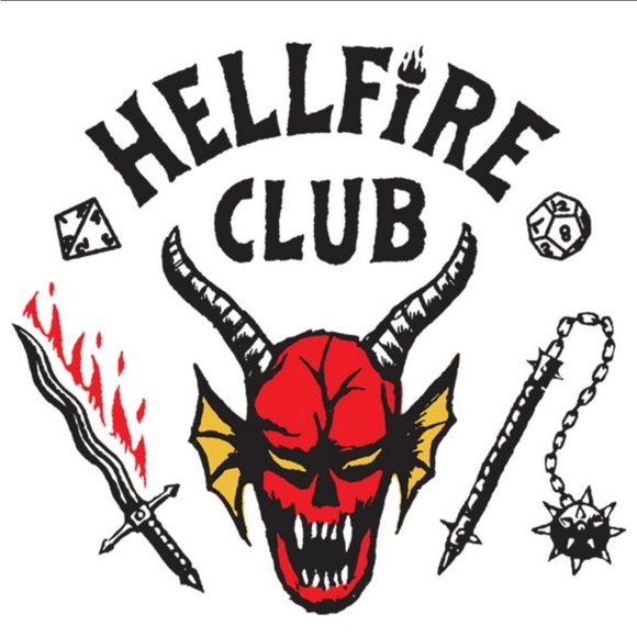 Stranger Things Hellfire Club T-shirt - Picture 2 of 6